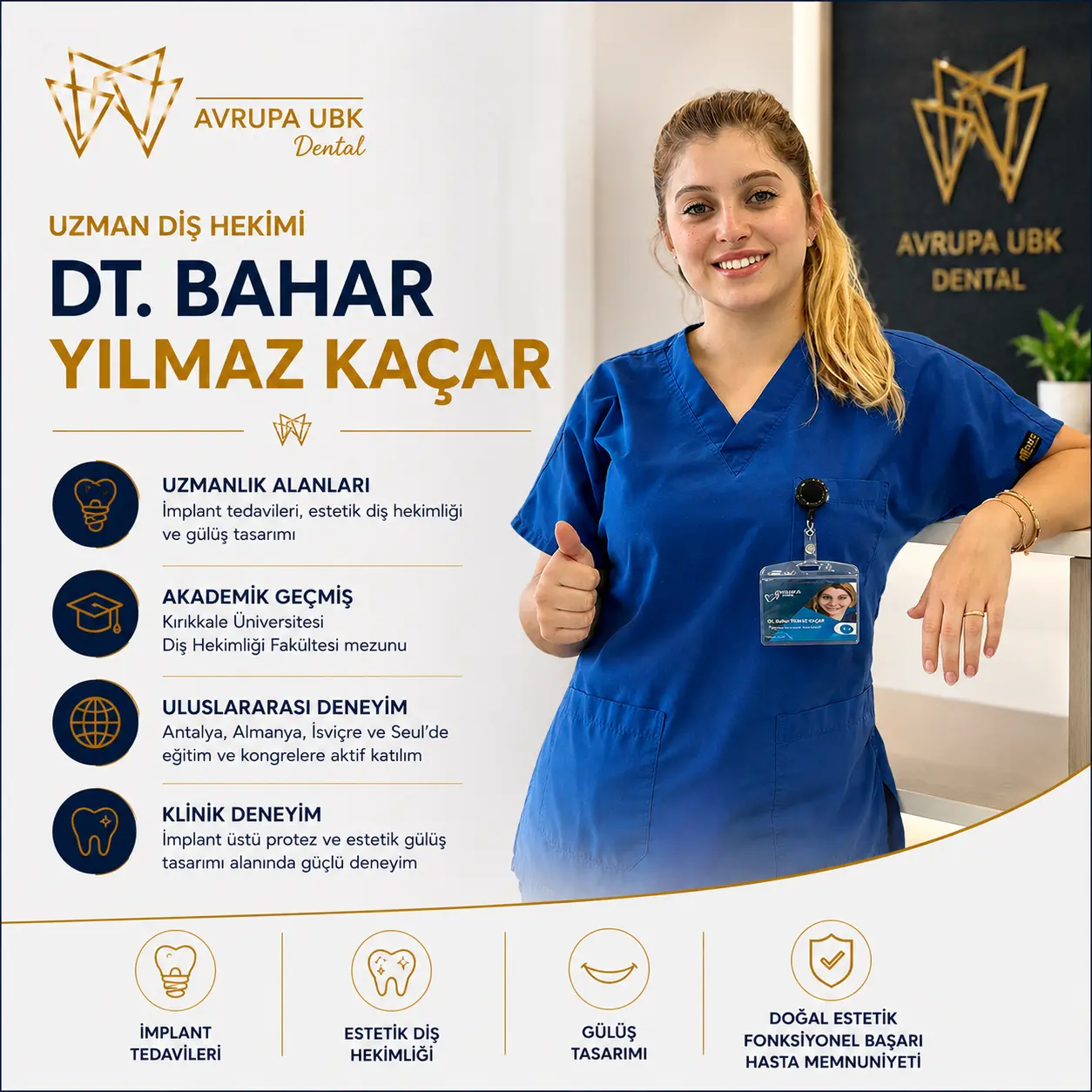 dt bahar yılmaz kaçar avrupa ubk dental diş-kliniği fatih istanbul