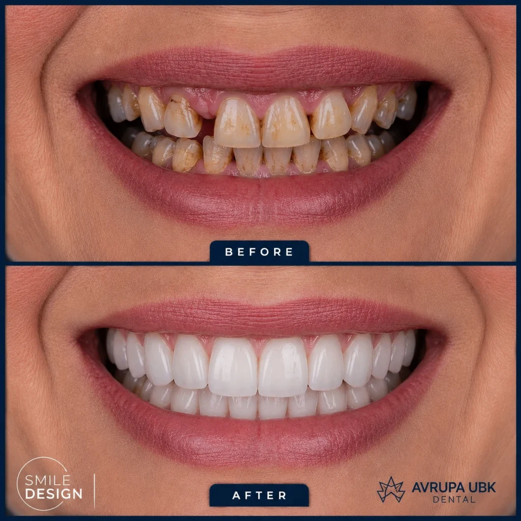 4-smile-design-woman-result-avrupa-ubk-dental-istanbul